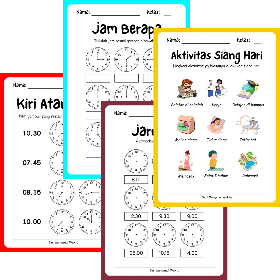 Seri Mengenal Waktu