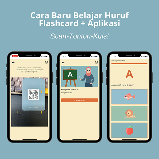 Tampilan Aplikasi LembarEdukatif